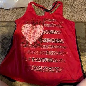 No boundaries American flag shirt